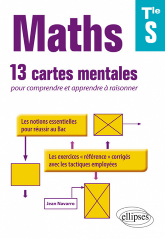 Maths Terminale S : 13 cartes mentales pour comprendre et apprendre à raisonner avec les notions essentielles et les exercices corrigés