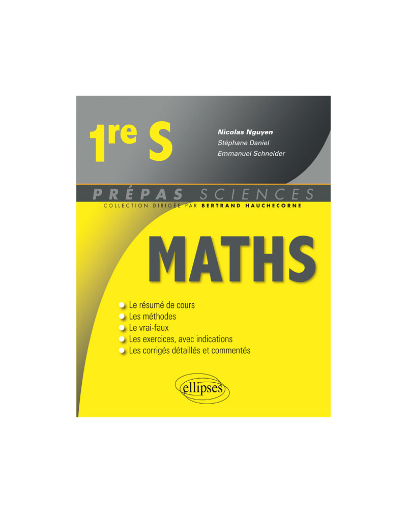 Mathématiques Première S