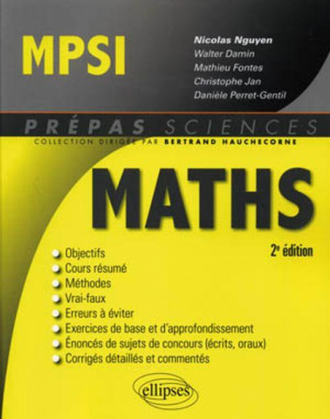 Mathématiques MPSI - 2e édition