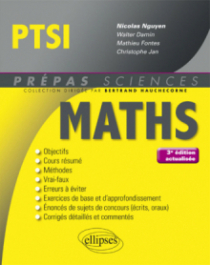 Mathématiques PTSI - 3e édition actualisée