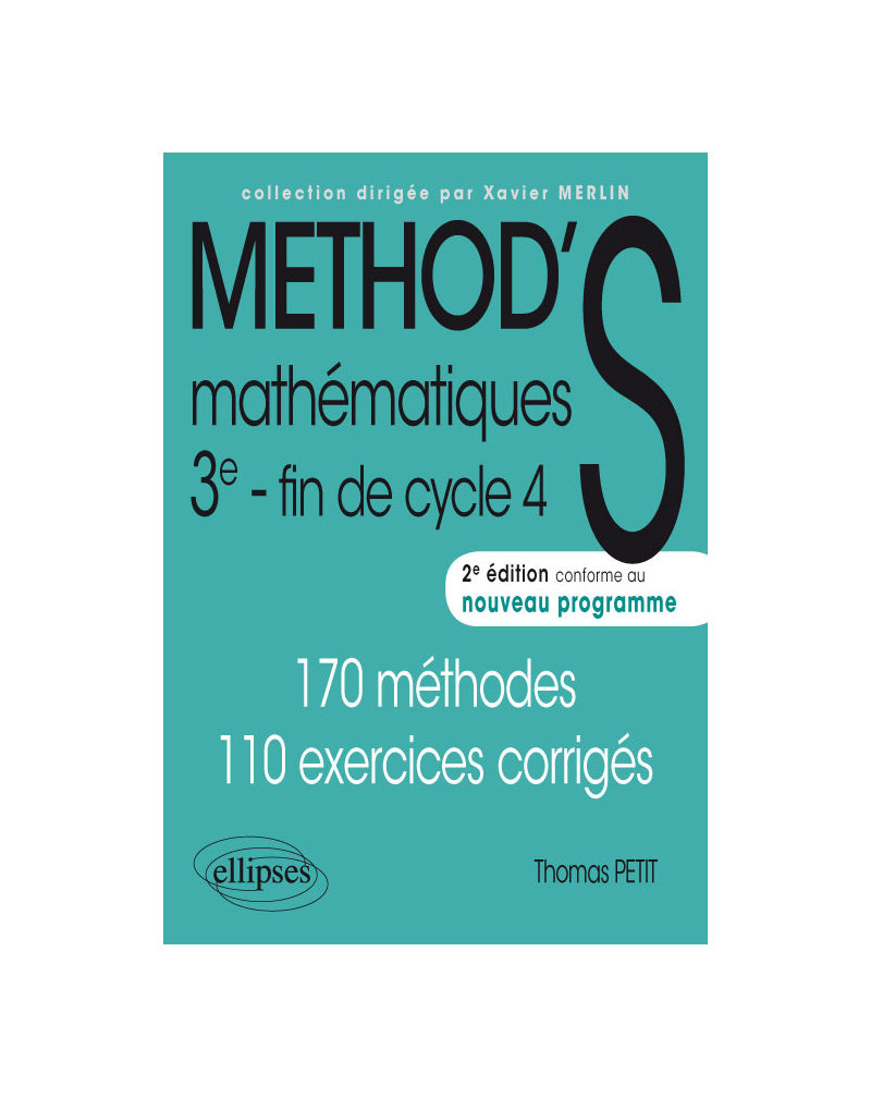 Mathématiques - Troisième - 2e édition conforme à la réforme du collège