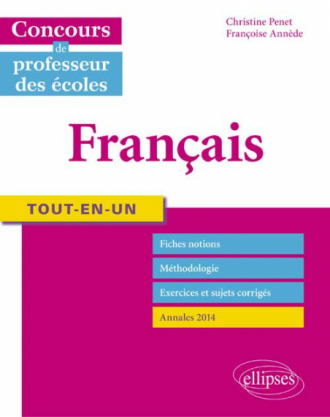 Tout-en-un Français - Concours de professeur des écoles