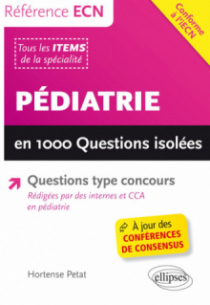 Pédiatrie en 1000 questions isolées