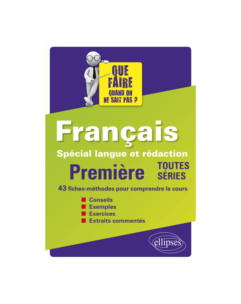 Français - Premières - Spécial langue et rédaction
