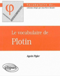 vocabulaire de Plotin (Le)