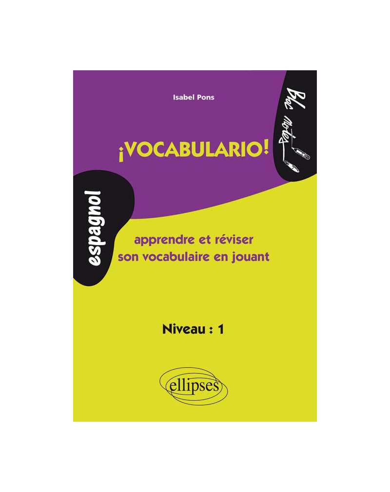 ¡ Vocabulario ! Apprendre et réviser son vocabulaire en jouant (espagnol)