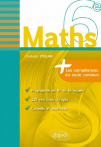 Maths 6e - fiches de rappel + exercices corrigés