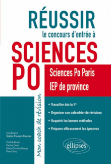 Réussir le concours d’entrée à Sciences  Po. Mon coach de révision - Sciences Po Paris et IEP de province