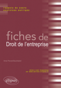 Fiches de droit de l'entreprise