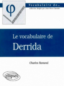 vocabulaire de Derrida (Le)