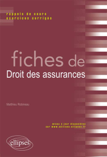 Fiches de droit des assurances