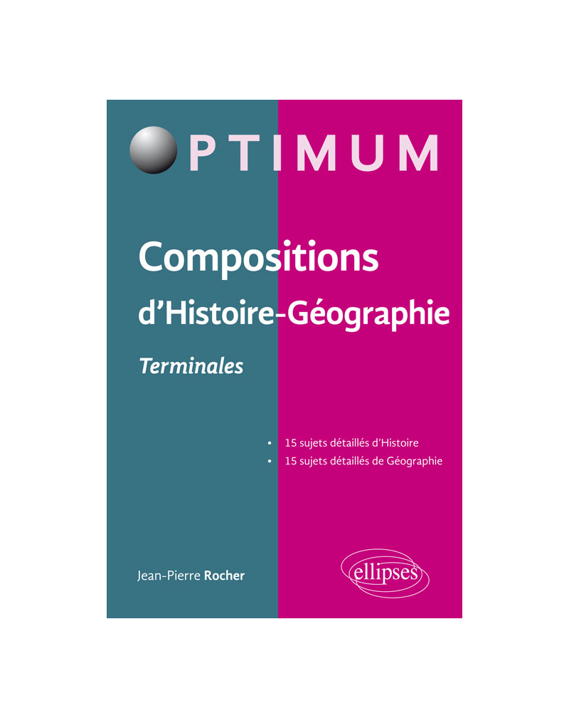 Compositions d'Histoire Géographie - Terminales