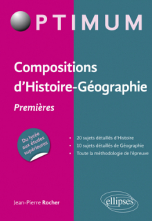 Compositions d'Histoire-Géographie - Premières
