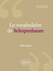 Le vocabulaire de Schopenhauer