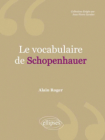 Le vocabulaire de Schopenhauer