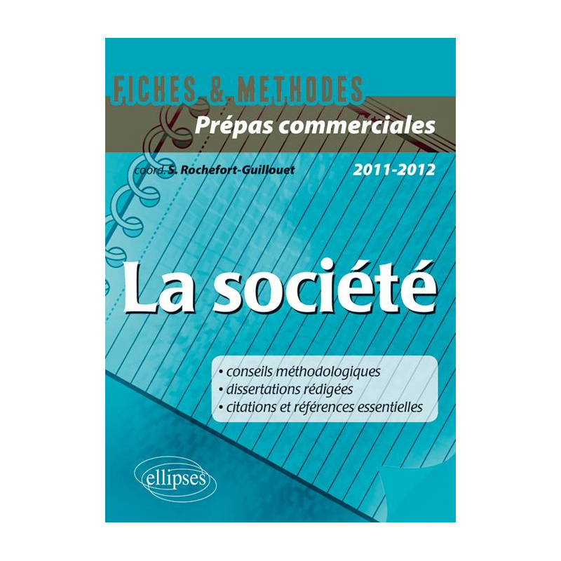 La société - Epreuve culture générale CPGE com.