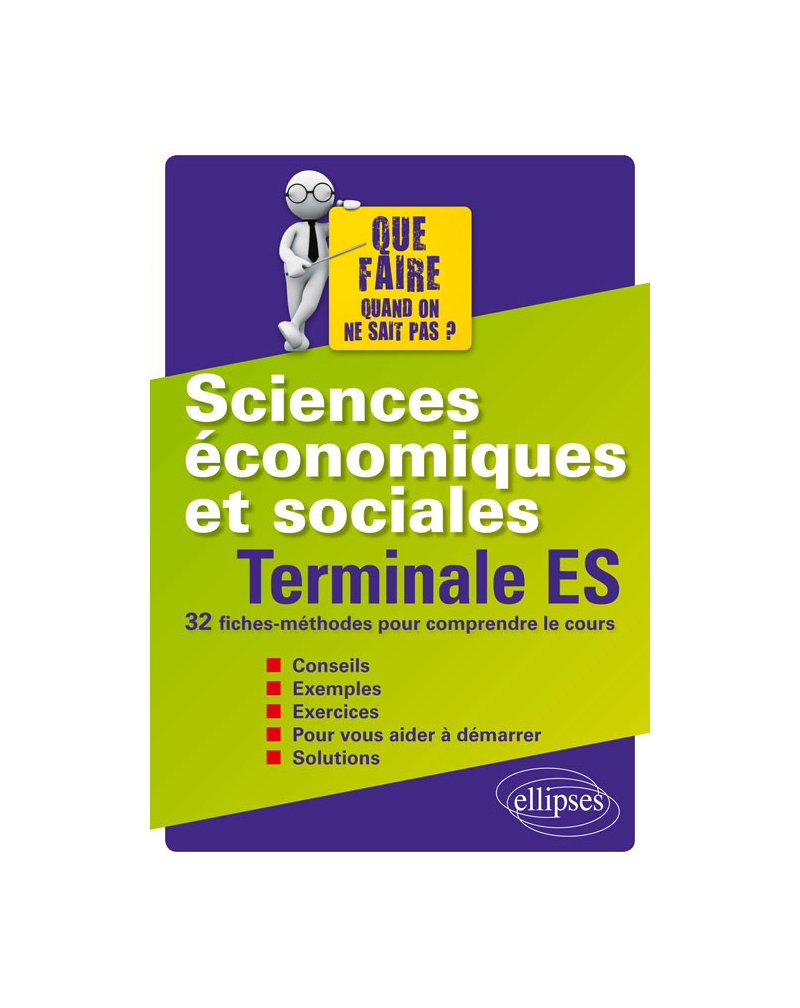 Sciences économiques et sociales - Terminale ES