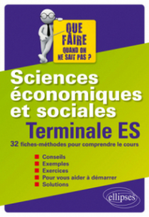 Sciences économiques et sociales - Terminale ES