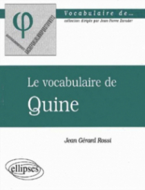 vocabulaire de Quine (Le)