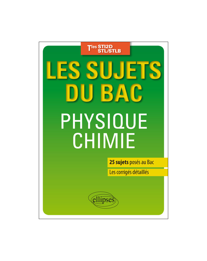 Sujet Bac Physique-chimie Terminale S Corrigé Pdf