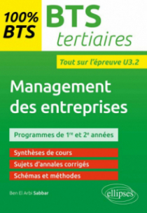 Management des entreprises - BTS tertiaires