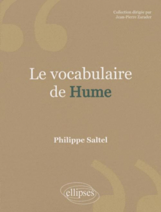 Le vocabulaire de Hume - Nouvelle éd.