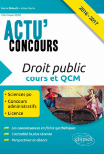 Droit public - Cours et QCM - 2016-2017