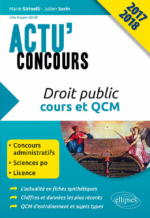 Droit public - cours et QCM - concours 2017-2018