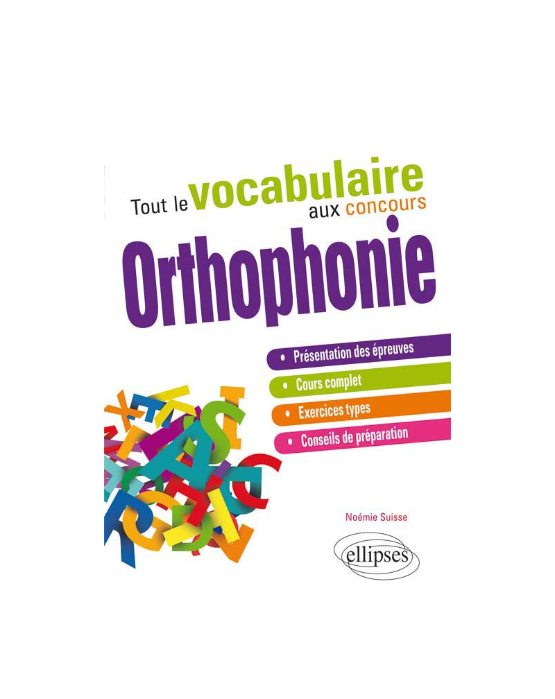 Tout le vocabulaire au concours d’orthophonie