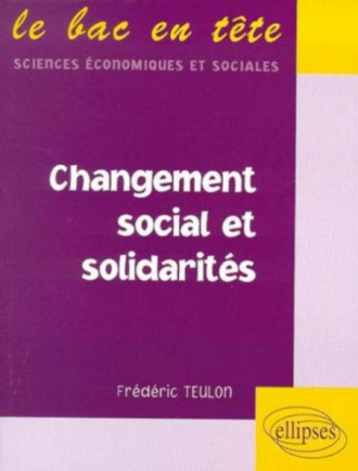 Changement social et solidarités