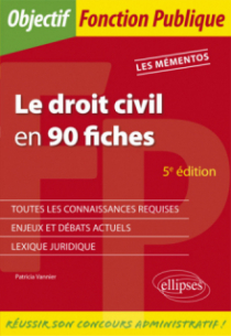 Le droit civil en 90 fiches - 5e édition