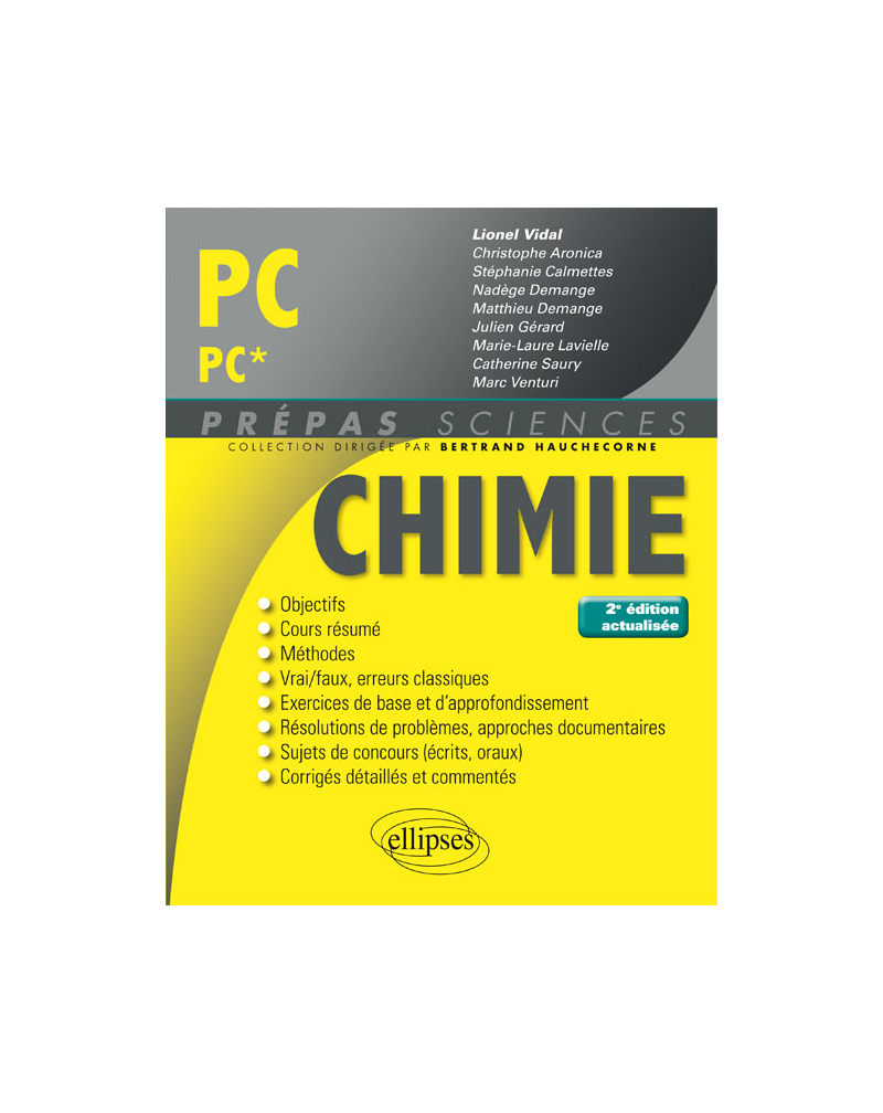 Chimie PC/PC* - 2e édition actualisée