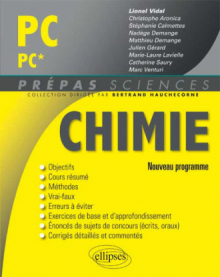Chimie PC/PC* - nouveau programme 2014