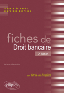 Fiches de droit bancaire - 2e édition