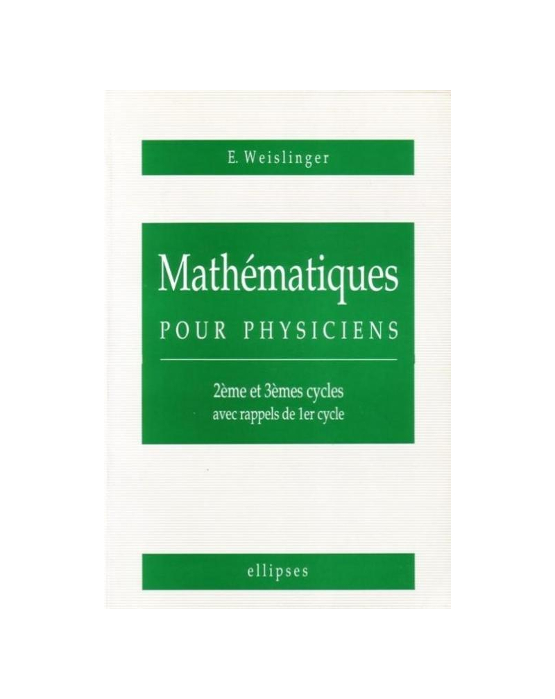 Mathématiques pour physiciens