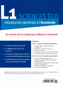 Introduction générale à l'économie. L1 S1. Microéconomie-Macroéconomie - 2e édition