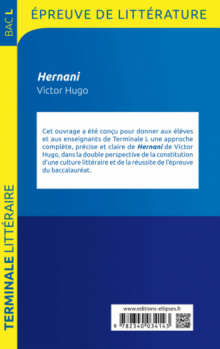 Hernani, Victor Hugo - BAC L 2020 - Épreuve de littérature