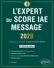 L'Expert du Score IAE Message - Édition 2020