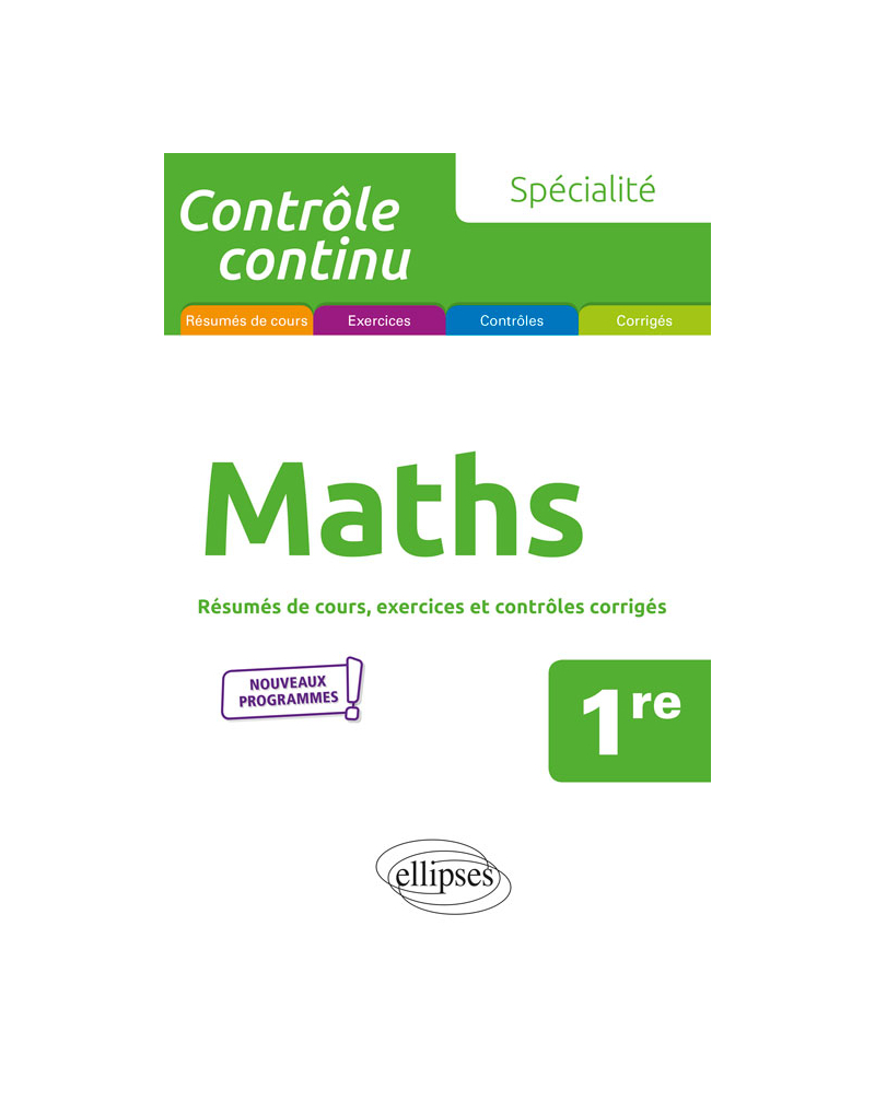 Livre Spécialité Maths Premiere 2019 Correction