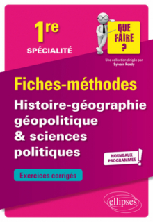 Spécialité Histoire-géographie, géopolitique & sciences politiques - Première - Nouveaux programmes