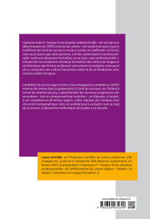 L'épreuve orale d'analyse d'une situation professionnelle - Option Littérature et Langue françaises - Capes de Lettres