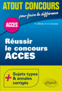 Réussir le concours ACCES