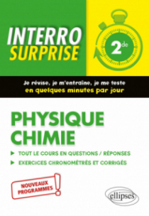 Physique chimie - Seconde - Nouveaux programmes