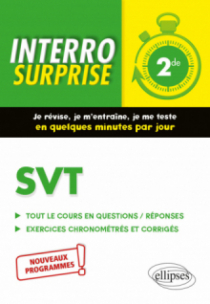 SVT - Seconde - Nouveaux programmes