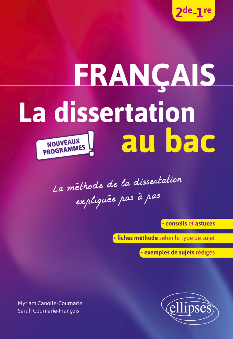 dissertation de francais bac