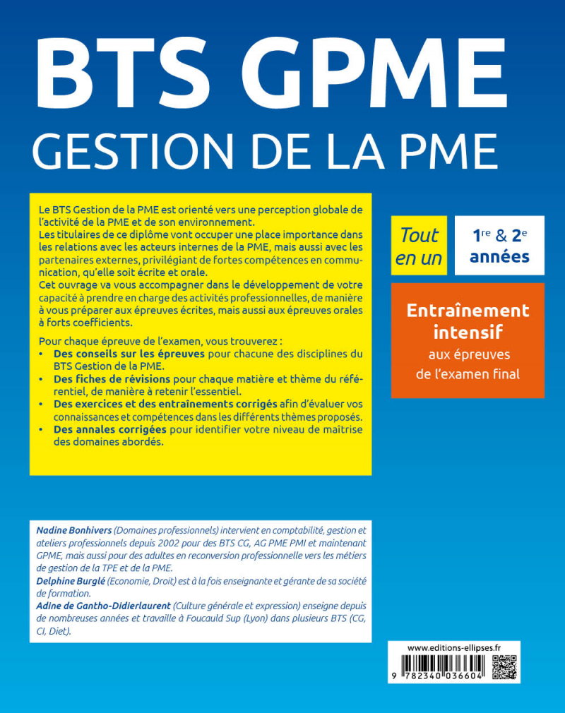 Corrigé Bts Gestion De La Pme 2020