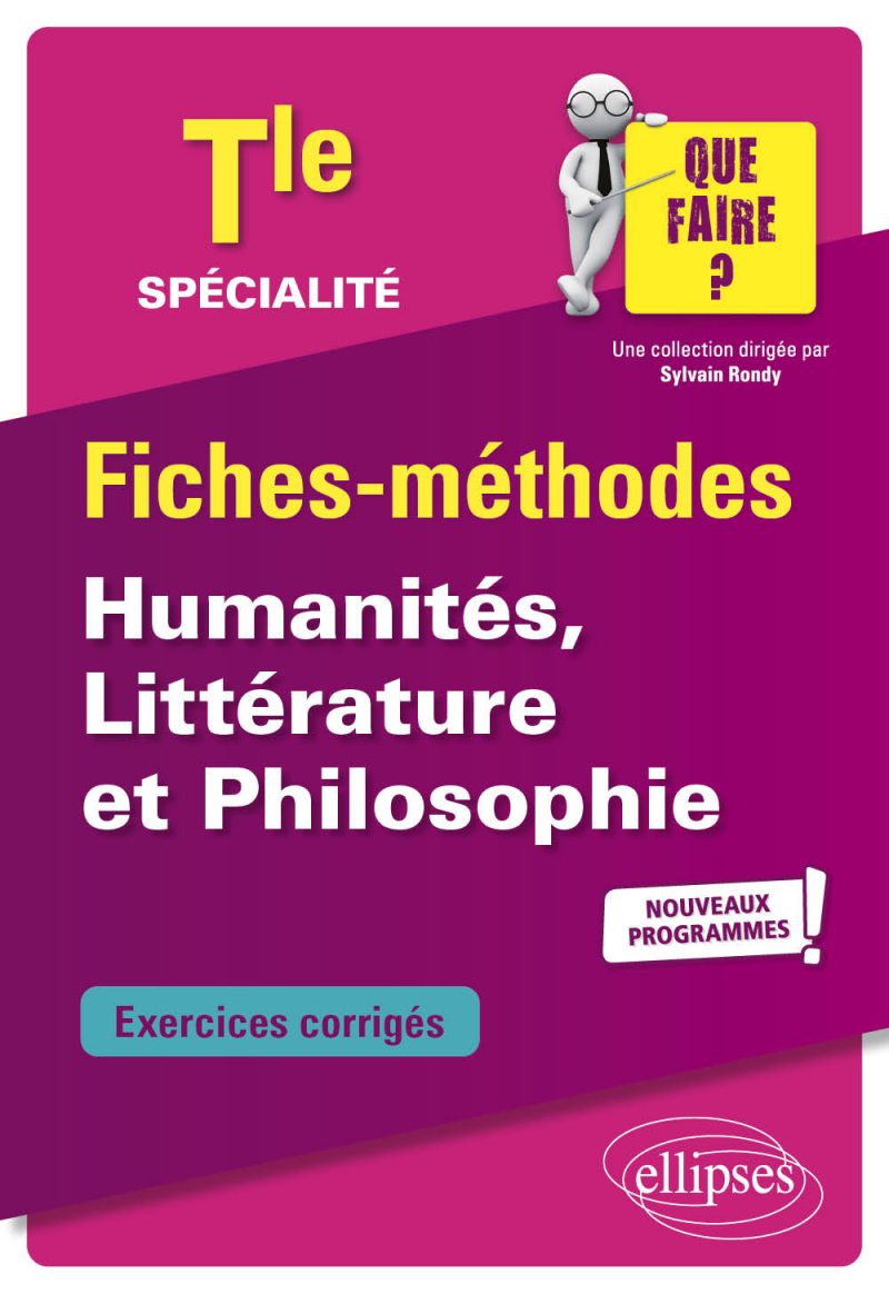 Spécialité Humanités, Littérature et Philosophie - Terminale - nouveaux programmes