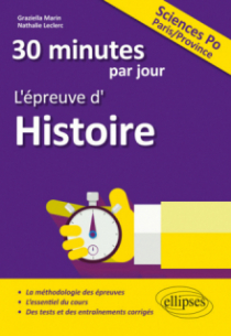 30 minutes par jour d'Histoire - entrée Sciences Po