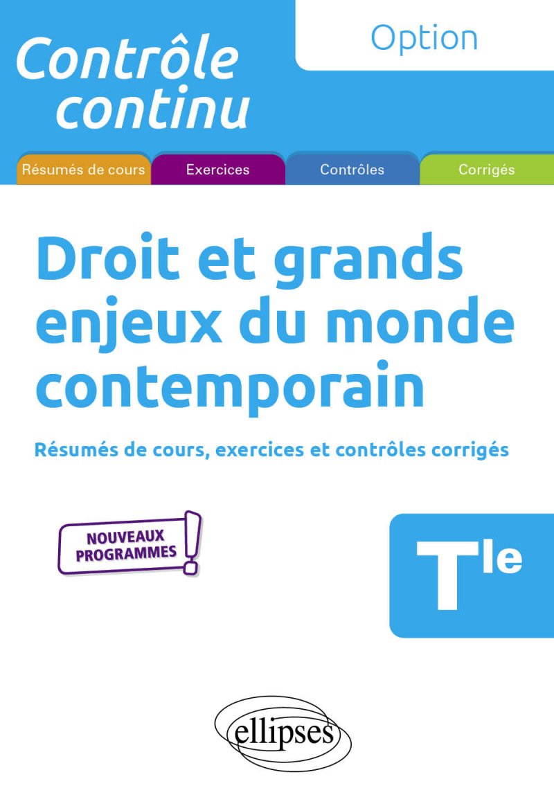 Option Droit Et Enjeux Du Monde Contemporain