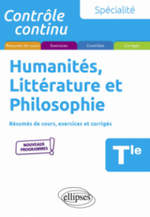 Spécialité Humanités, Littérature et Philosophie - Terminale - Nouveaux programmes